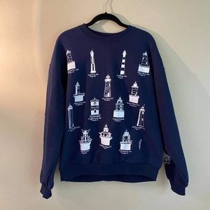 Vintage Maryland/Virginia Lighthouse Sweatshirt